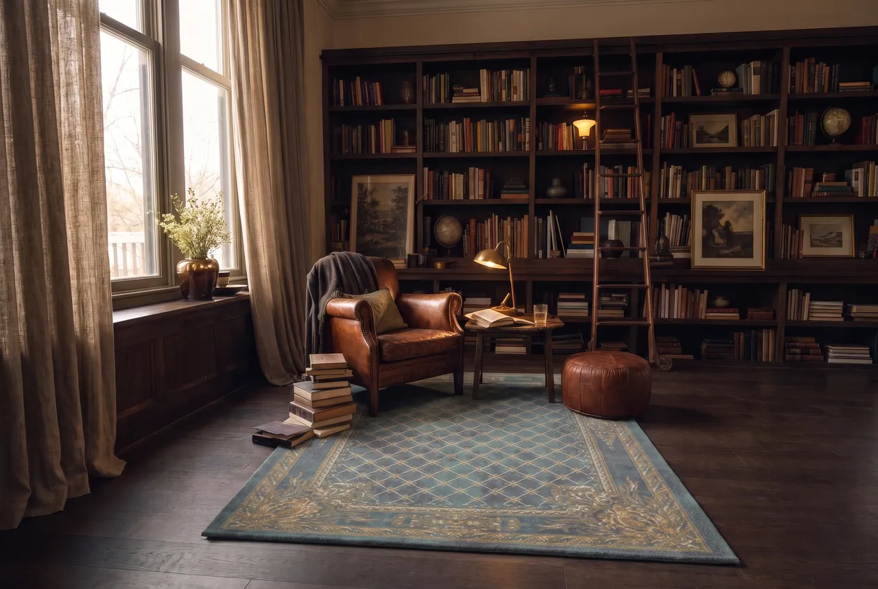 Collection Ornements — tapis en situation